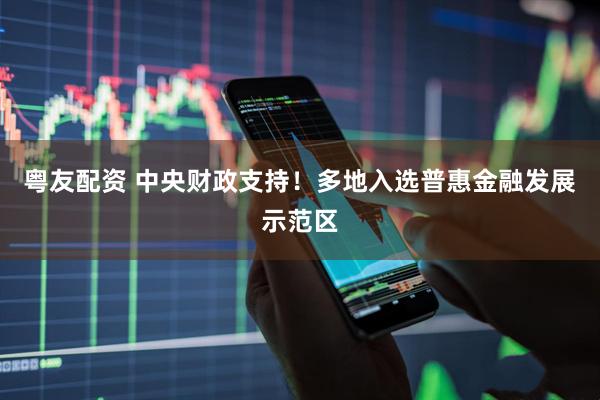 粤友配资 中央财政支持！多地入选普惠金融发展示范区