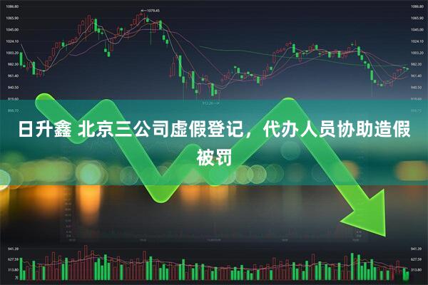 日升鑫 北京三公司虚假登记，代办人员协助造假被罚